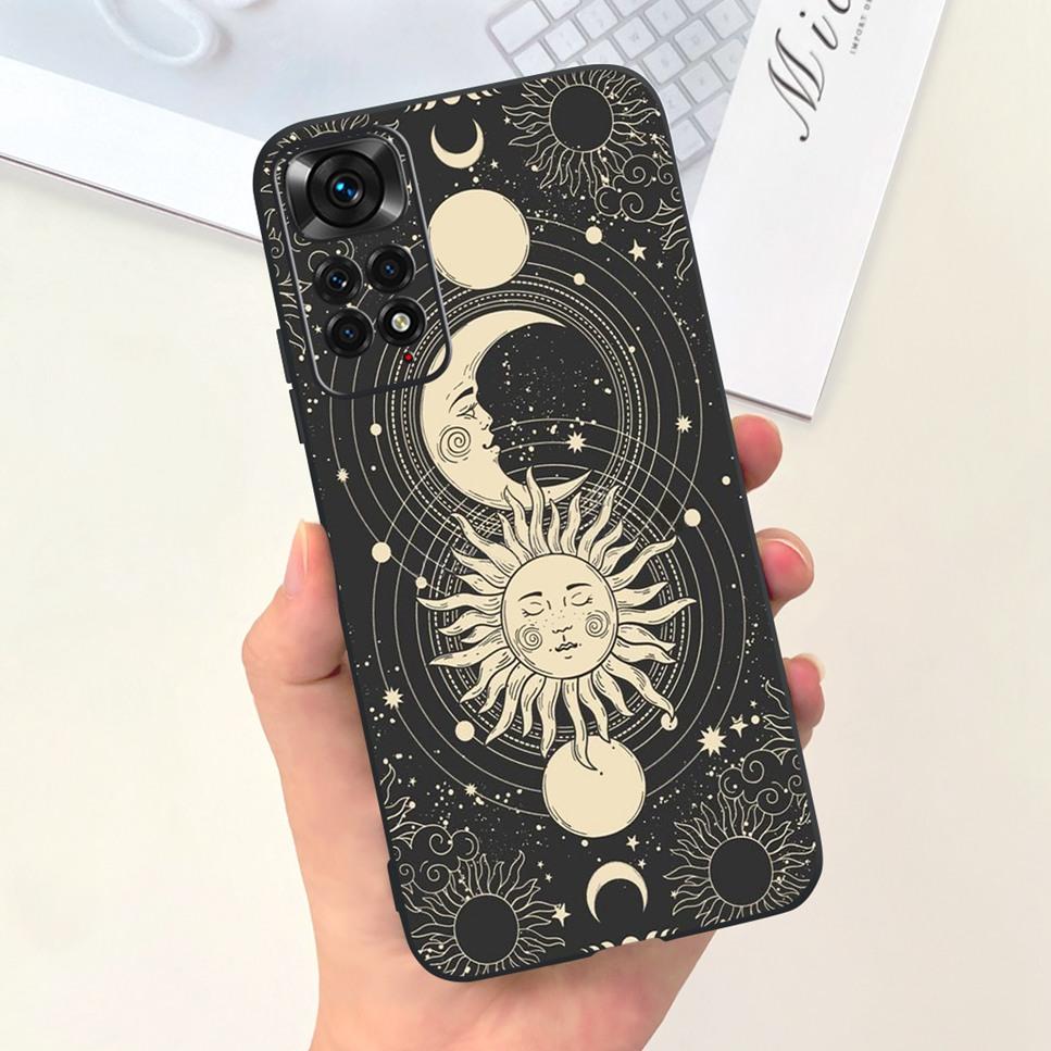 New For Xiaomi Redmi Note 11 4G Case Cute Cartoon Soft Silicone Shockproof Cover For Redmi Note11 4G 2201117TG Bumper Phone Case
