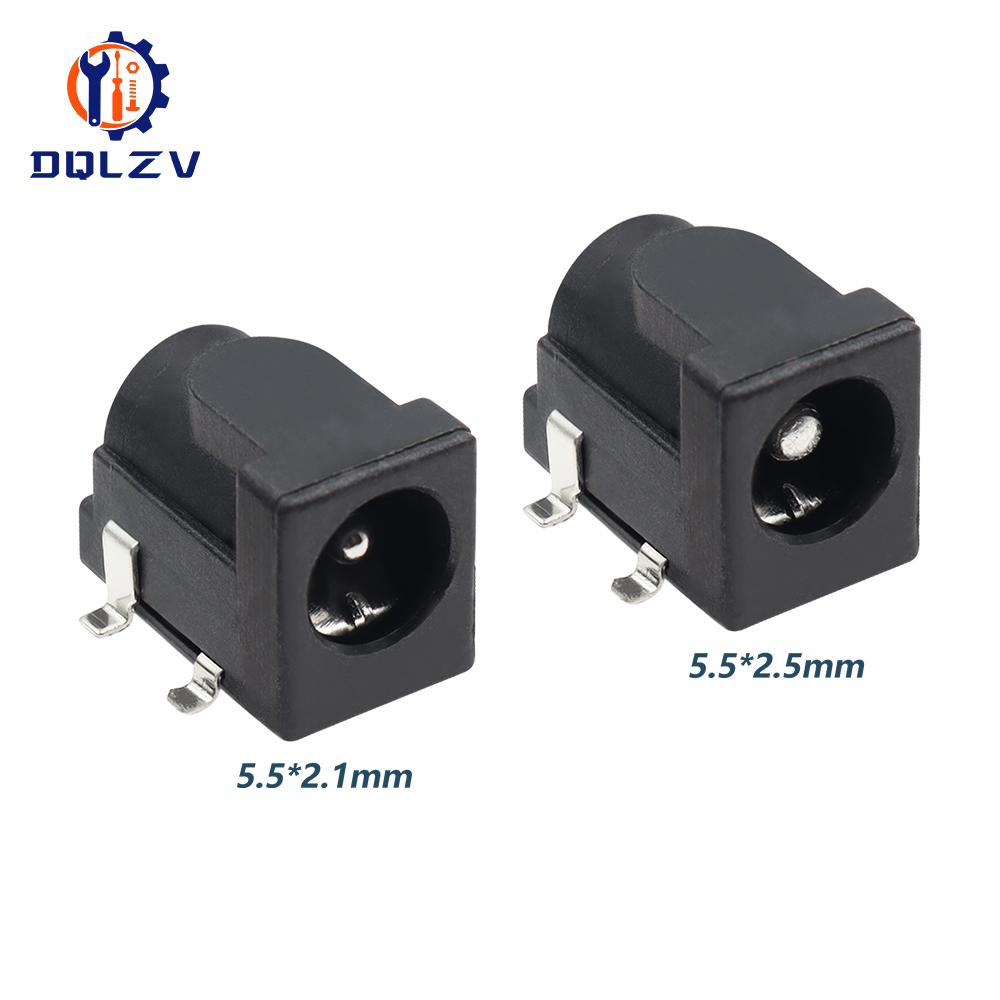 DC-050 SMD DC050 5.5*2.1mm DC Power Jack Connector 5.5 x 2.5 mm socket DC050 5.5*2.1mm 5.5*2.5mm 2.1 / 2.5 socket