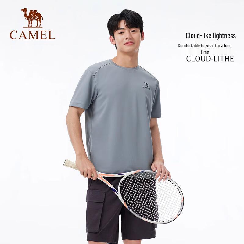 CAMEL Unisex Quick-Dry Short Sleeve T-Shirt 2XL