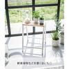 Yamazaki Stool H45 White W36 x D36.3 x H45cm Tower Stackable Chair - Assembled 1469