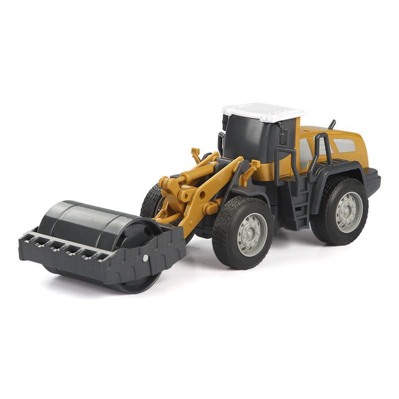 Kids Inertial Engineering Vehicle Excavator Bulldozer Alloy Simulation Model Boy Car Toy