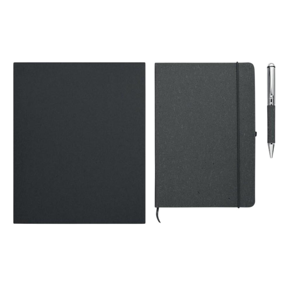 MidOcean Eleganote Leather Notebook & Pen