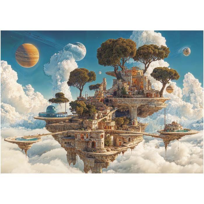 Puzzle - EDUCA - Kingdom of Clouds - 1000 Pieces - 48 X 68 Cm - For Adults from 12 Years Old