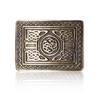 Scottish Kilt Belt Buckle Brass Mirror Shine Celtic Antique Design Sporran