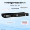Ruijie RG-NBS5200-48GT4XS Managed 48-Port Gigabit Switch with 10G Uplink