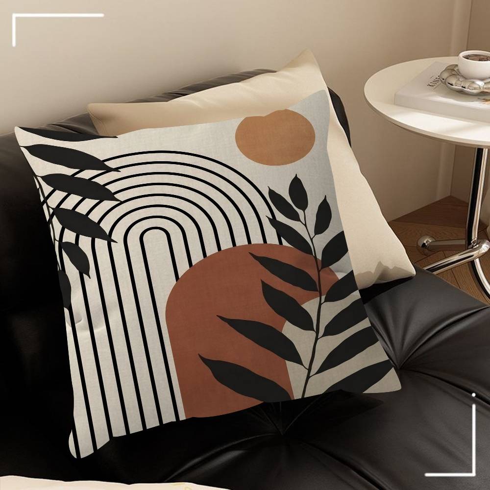 Bohemian Abstraktion Dekorative Raumästhetik Kissenbezug Heimdekoration Schlafzimmer Sofa Bett Couch Kissenbezug 45x45
