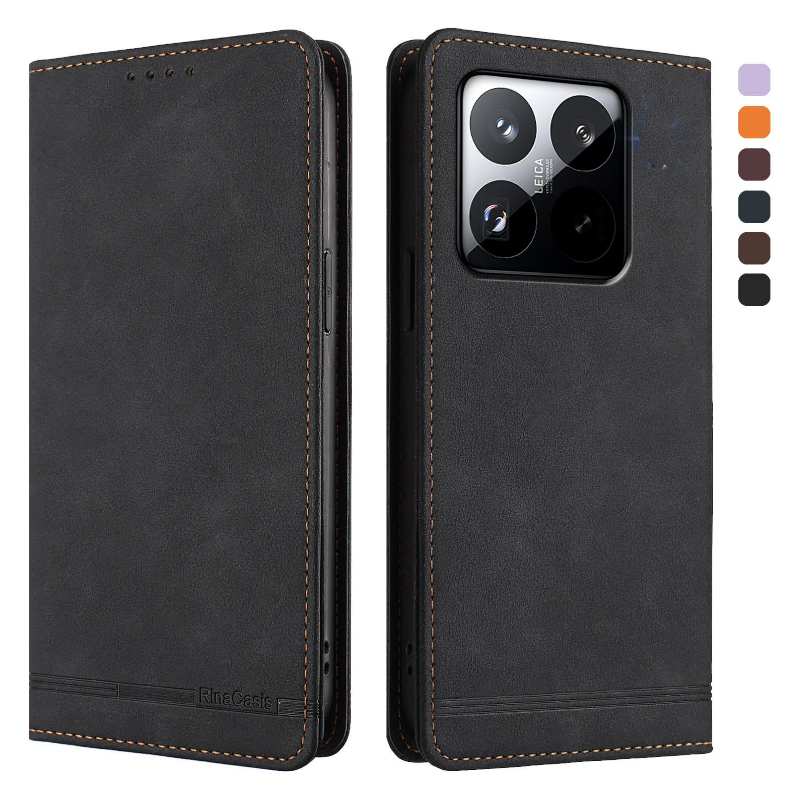 

For Xiaomi 15T Case RINACASIS RC23 RFID Blocking Wallet Stand PU Leather Phone Cover