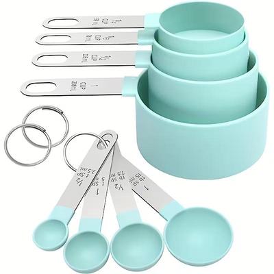 4/8 Bucăți Ustensile de Măsurare Lingurițe de Măsurare Bucătărie Linguriță Zahăr Lingură Zahăr Cups de Măsurare Făină Copt Prăjituri Lingurițe de Măsurare Bucătărie