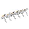 Smooth Tuning Open Tuners Metal 12 String Guitar Parts Precision Machine Heads  For Guitar Repair