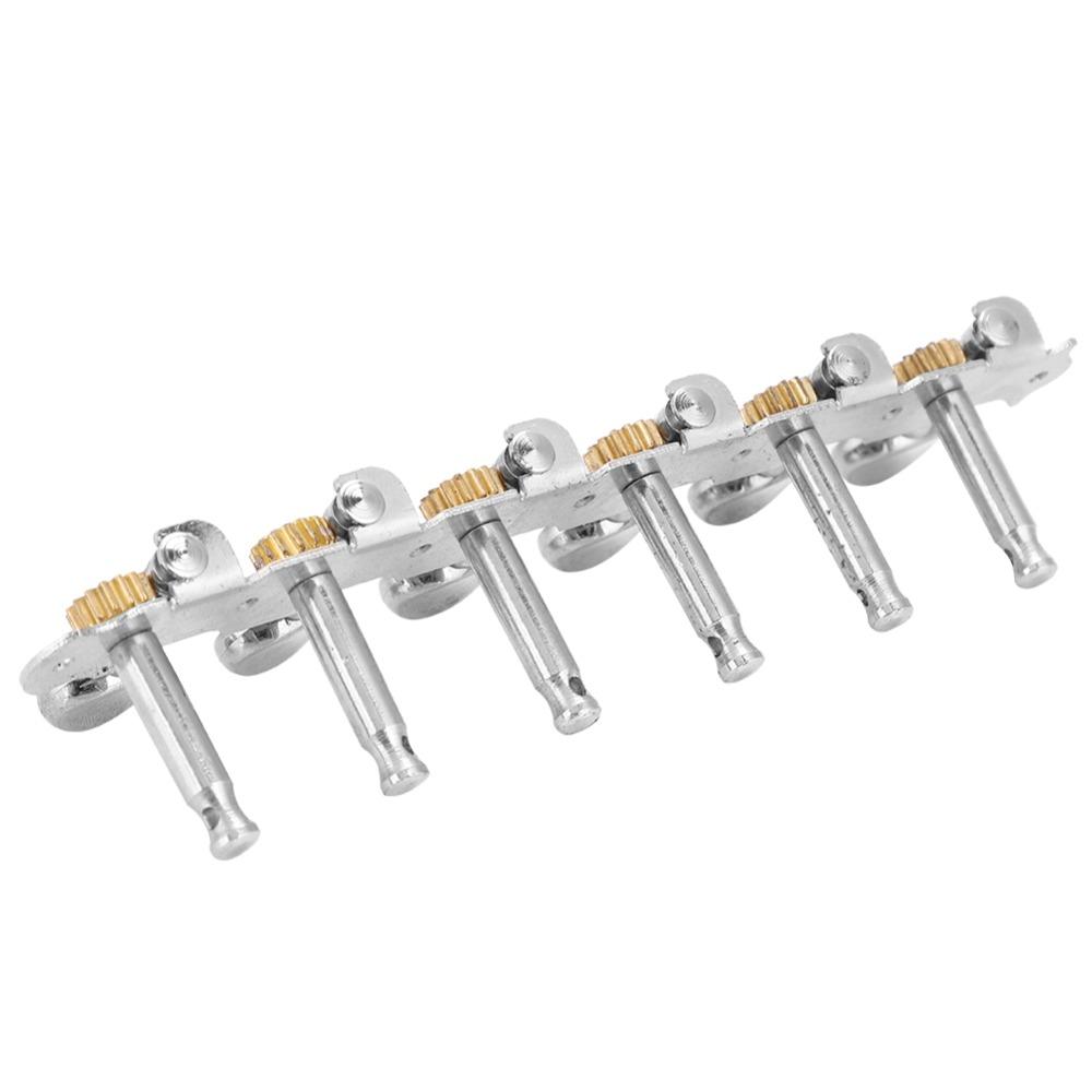 Smooth Tuning Open Tuners Metal 12 String Guitar Parts Precision Machine Heads For Guitar Repair