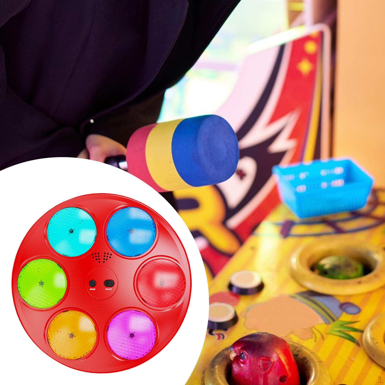 

Electronic Memory Game Color Memorizing Toy Interactive Early Learning Challenge Desktop красный