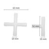 100Pcs 10mm Water Pipe Connector Rabbit Chicken Poultry Birds Drinking Hose Connection Animals Drinking Tool