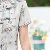 Haoyi Women's Elegant Printed New Chinese Style Qipao Dress