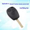 Renault Fjernkontroll Nøkkelhus Erstatning for Integrerte og Chip-nøkler