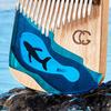 Portable Thumb Piano Multiple Tones Mini Resin Kalimba Finger Plucked Musical Instrument 17 Tones Whale
