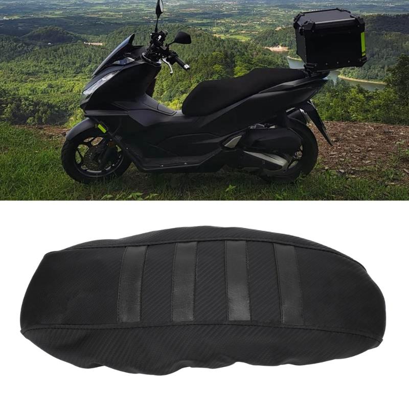 Motorcycle Seat Cover PVC Leather Seat Cushion Thicken Breathable Cover for X160 Seat Pad Cushion for Long Ride