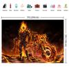 38. Ghost Rider Party Decorations Backdrop Banner Poster Birthday Gift for Kids