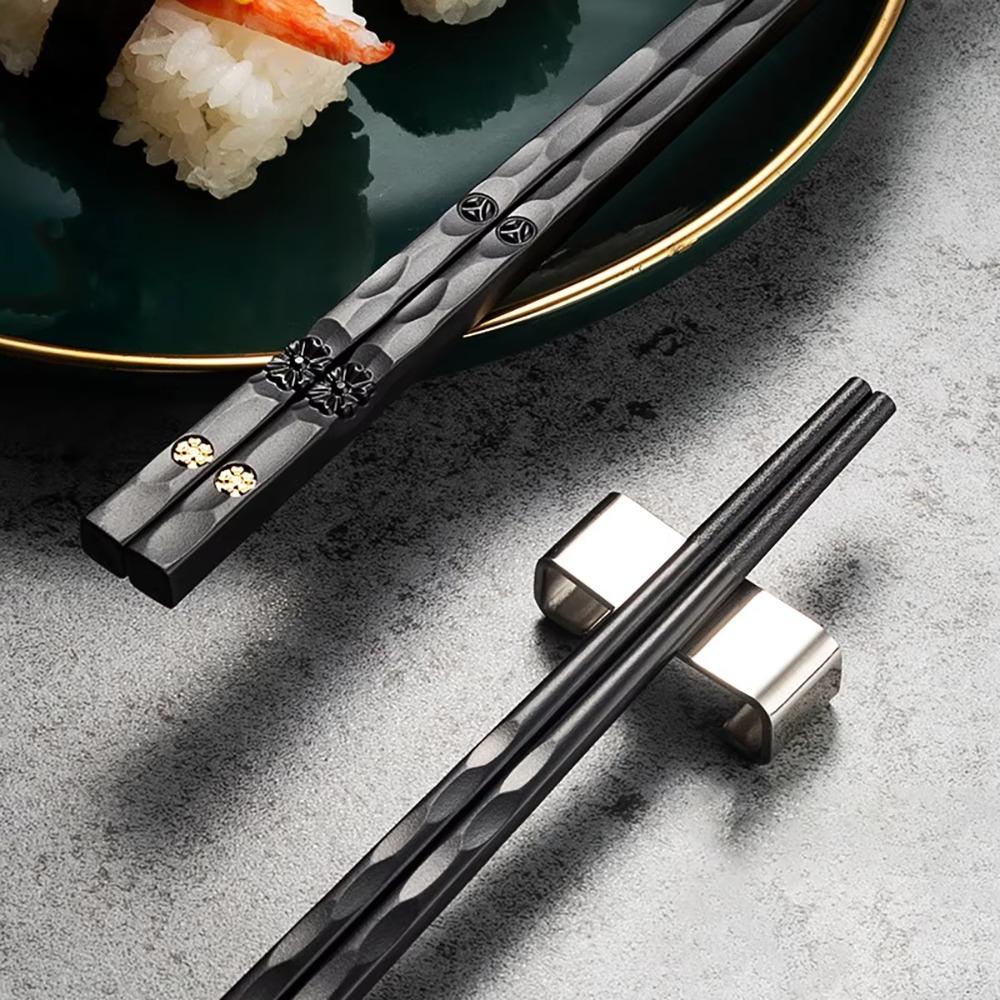 5 pairs Plastic Sushi Chopsticks Non-Slip Dining Chopsticks Chinese Chopsticks Set  Restaurant