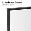 BEAUTME Black Bathroom Glass Suitable for Bedroom and Living Suspension X Wall-mounted Mirror, Mirror, High-grade Mirror, Bathroom, Room,