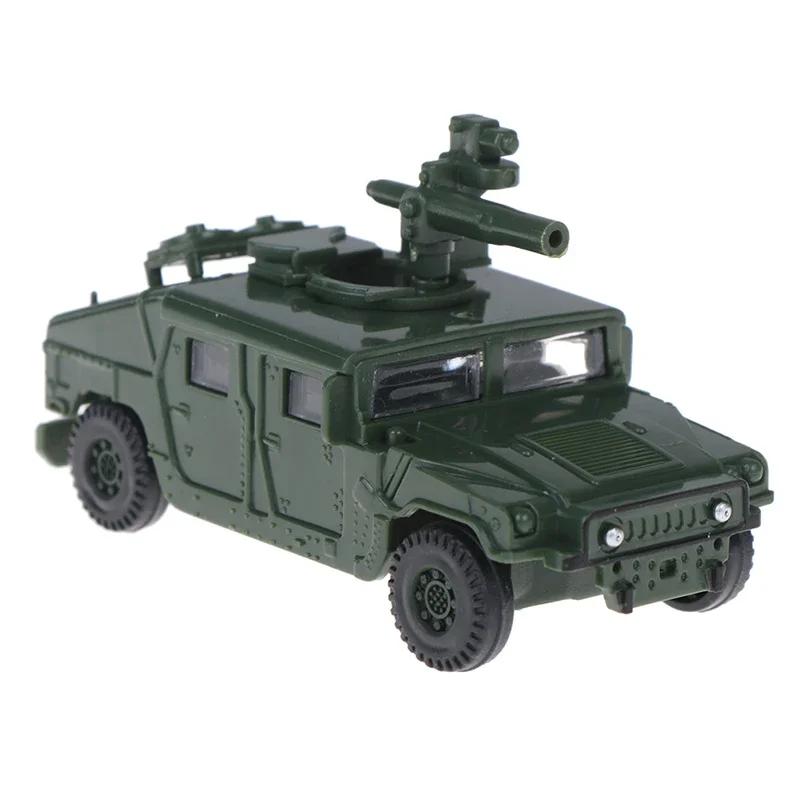 1/72 4D Assemble Truck USA Humvee Germany Truck Plastic Assemble Military Vehicle Model Toy for Sand Table Toy