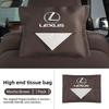 2026 Hot Interior Stickers Car Tissue Box Organizer Tissue Bag For Lexus GX470 CT200H IS300H IS200 IS250 RX350 RX GX460 NX200 NX WA1