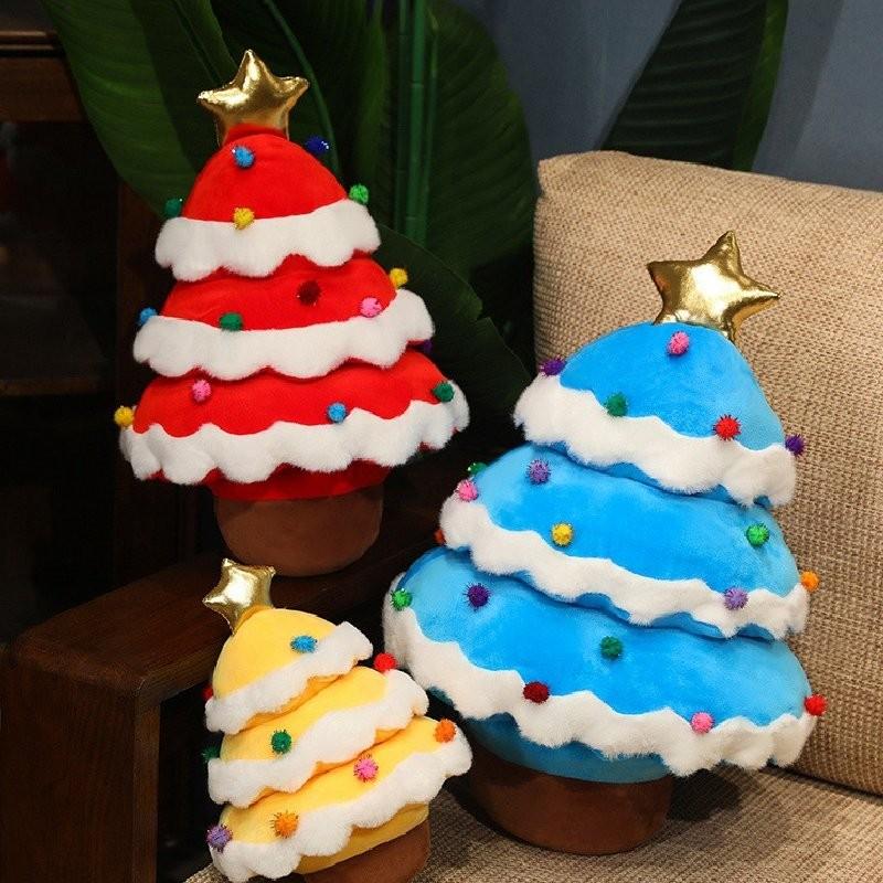 Adorable Plush Christmas Tree Doll Cushion For Festive Living Room Decor Gift