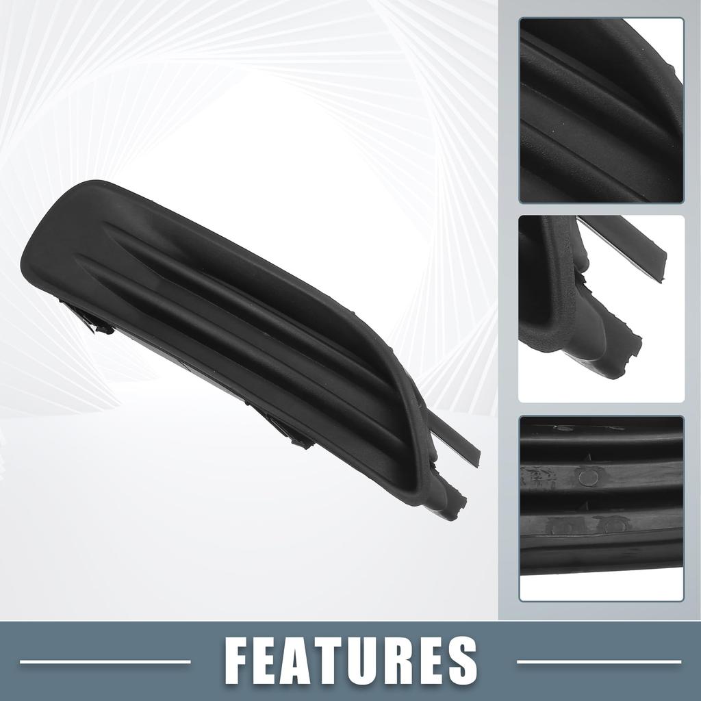 ABSOPRO Left and Right Side Fog Lamp Grille Cover Part Numbers Compatible with and Toyota 1 Pair Trim, 5212702070/5212802060, Toyota, Corvette, Civic,