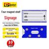 Magnetic Warehouse Shelf Label Holders