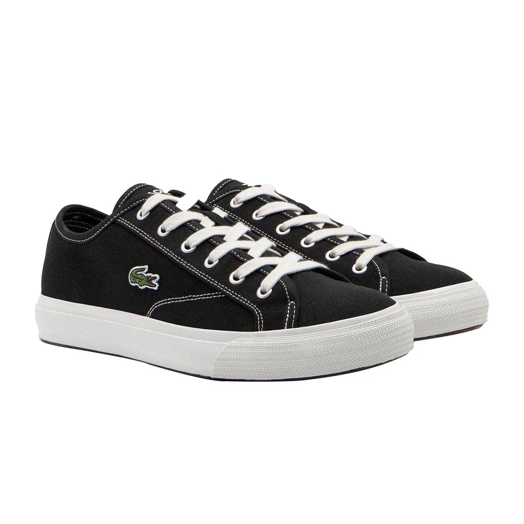 Lacoste Herren Low-Top Sneaker aus Canvas für den Backcourt