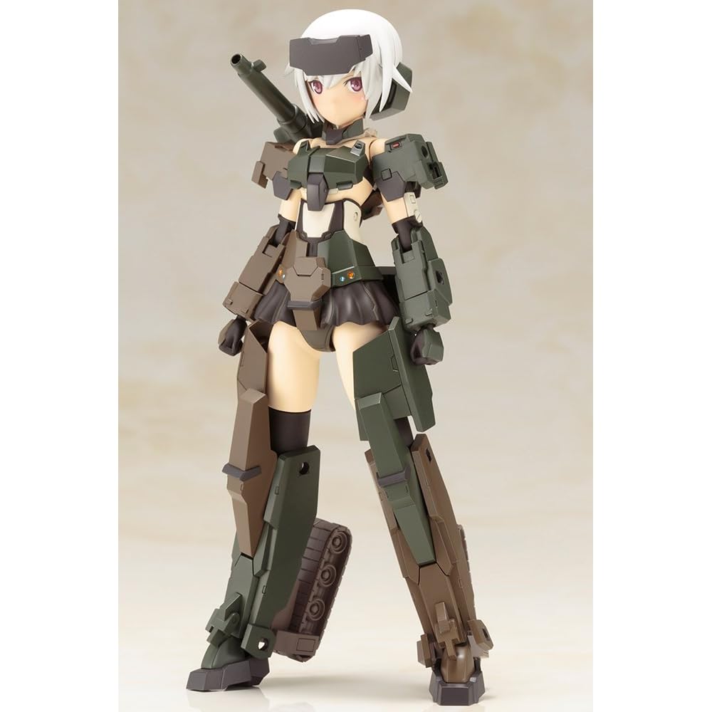 Frame Arms Girl Goryu 10th Style Model Kit with LittleArmory 150mm Non-Scale Pre-Colored Plastic Model