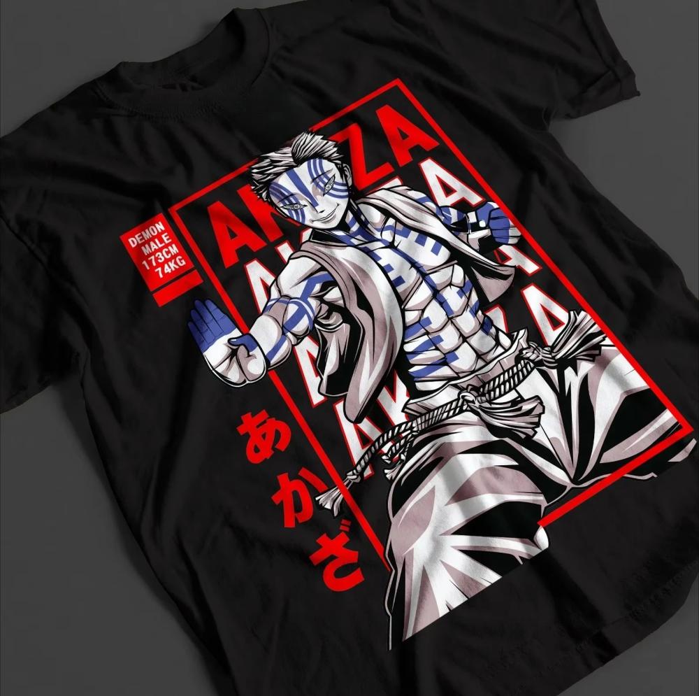 Demon Slayer Men's Women's T Shirt Inosuke Hashibira Japan Anime Summer Boy Spring and Autumn Children's Short Sleeves Parent-Child Wear