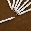 6pcs White Fabric Marker Pen for Dark Cloth, Washable & Removable, Professional Tailor's Chalk for Sewing, Tailoring, Patterns