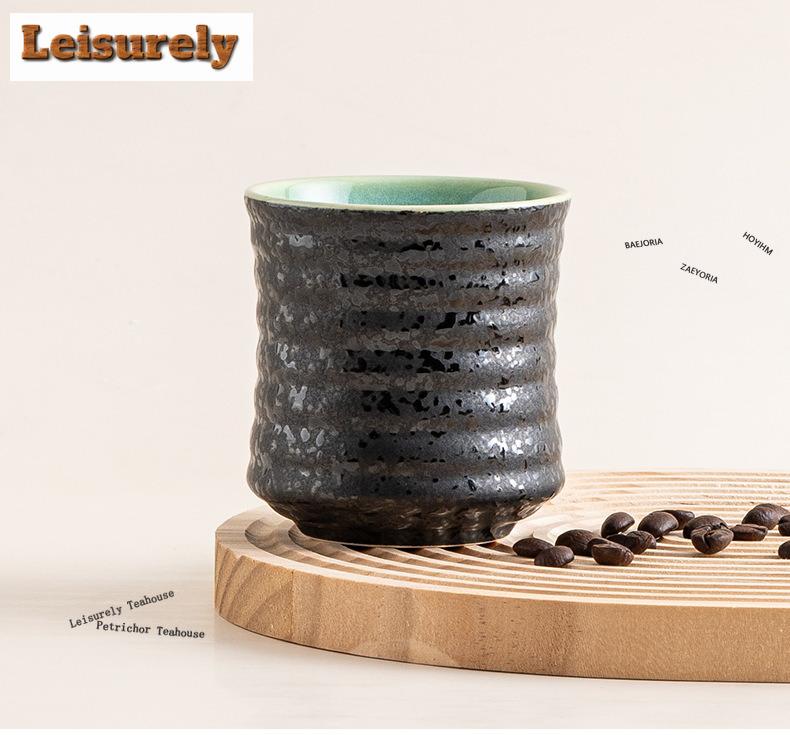 HOYIHM 111ml Screw Thread Coffee Mug Cappuccino Latte Cup Afternoon Tea Mug Coffee Milk Pot Office Water Cup Teaware Ornaments