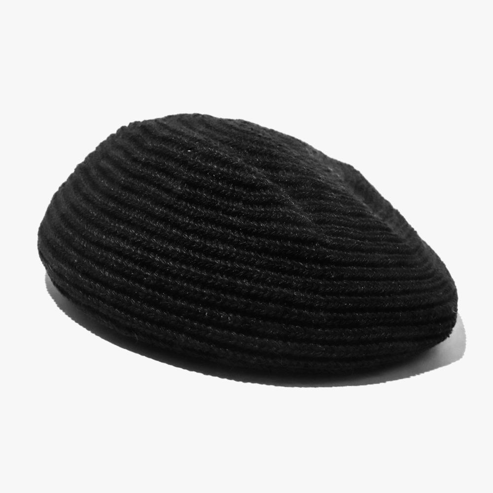 New Three Dimensional Shaped and Elegant Autumn and Winter Beret Women's Versatile Wool Octagonal Hat Showing Face Little Retro Painter Hat