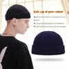 Men Women Beanie Casual Hat Solid Dressing Color Comfortable Headwear Elastic Cold Headgear Winter Cap Weather Clothing