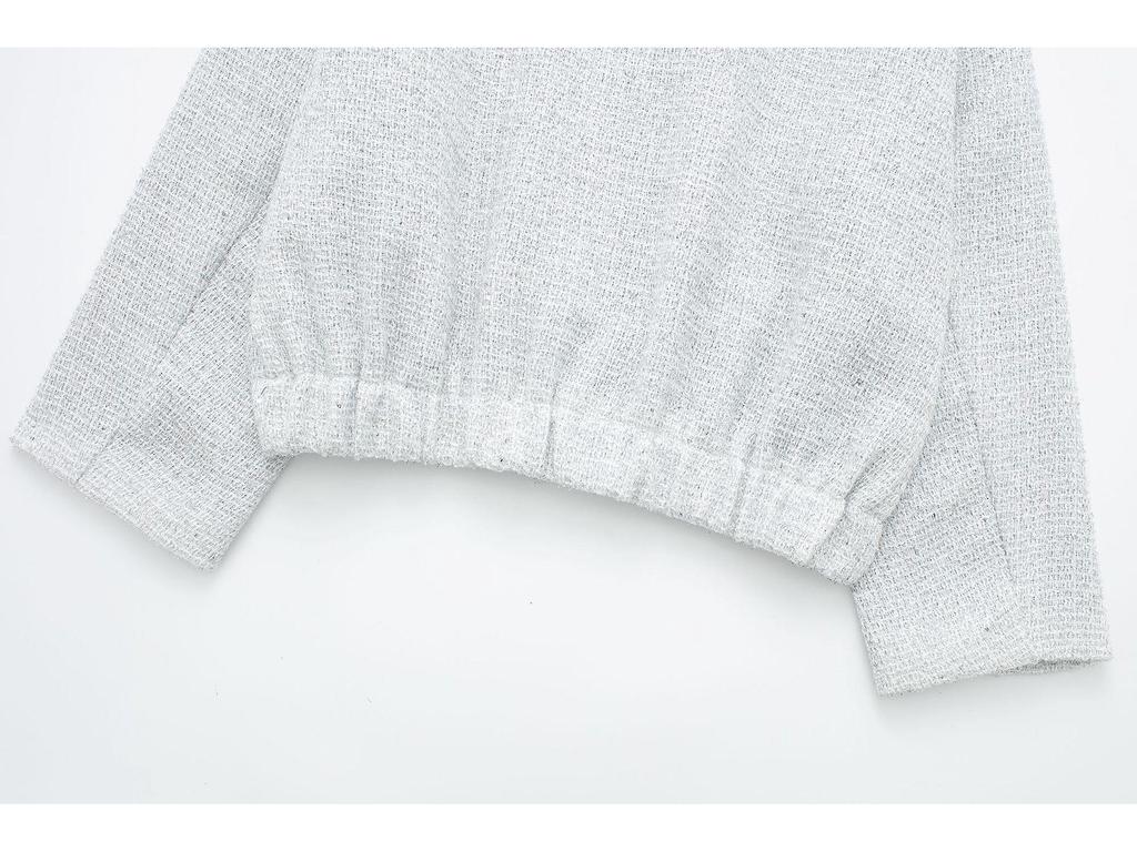 Spring 2025 Street Style Sequin Jacket