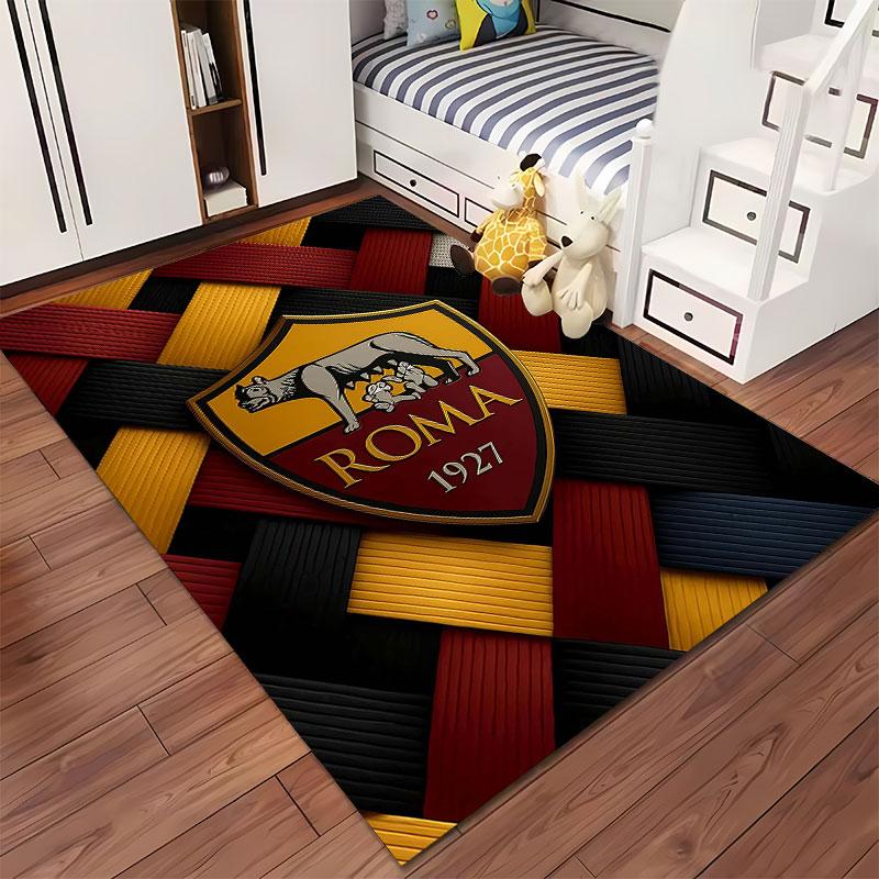 Roma Emblem Woven Design Carpet suitable as a non-slip mat for the living room or bedroom sofa