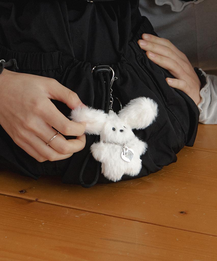 Laminez Bunny L Keyring - Ivory