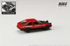 Toyota Sprinter Trueno GT APEX JDM Style Carbon Motorhaube 1/64 (AE86) Rot schwarz