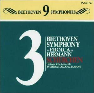 

CD HERMANN SCHERCHEN - Beethoven: Symphony No. 3 PLCC727 Japan Classical Used