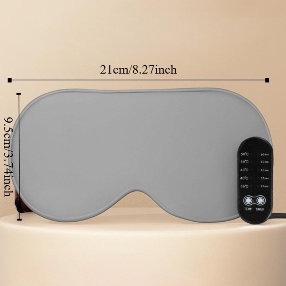 Electric Heating Sleep Eye Mask Constant Temperature Control Simulation Silk Eye Mask  Unisex