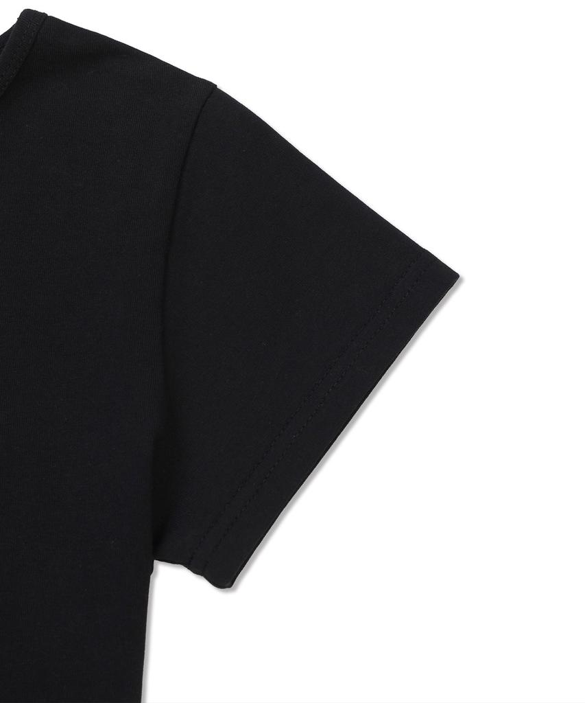 Michikoleondeonkosino Union Jack Patchwork T-Shirt Black