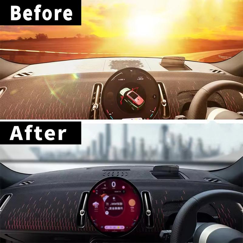 For MINI Cooper U25 Countryman 2026 2025 2024 High Quality Dashboard Cover Dashmat Sunshade Anti‑UV Protector Dash Mat Pad