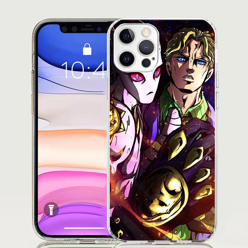 JoJo's Bizarre Adventure Hot Anime Phone Case For iPhone 17 Air 16 15 Plus 11 14 Pro Max 13 Mini 12 7 8 + SE Pattern Art Customi