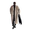 Unisex Over-the-Knee Wool Trench Coat - Mid-Length, Stylish High-End Winter Outerwear