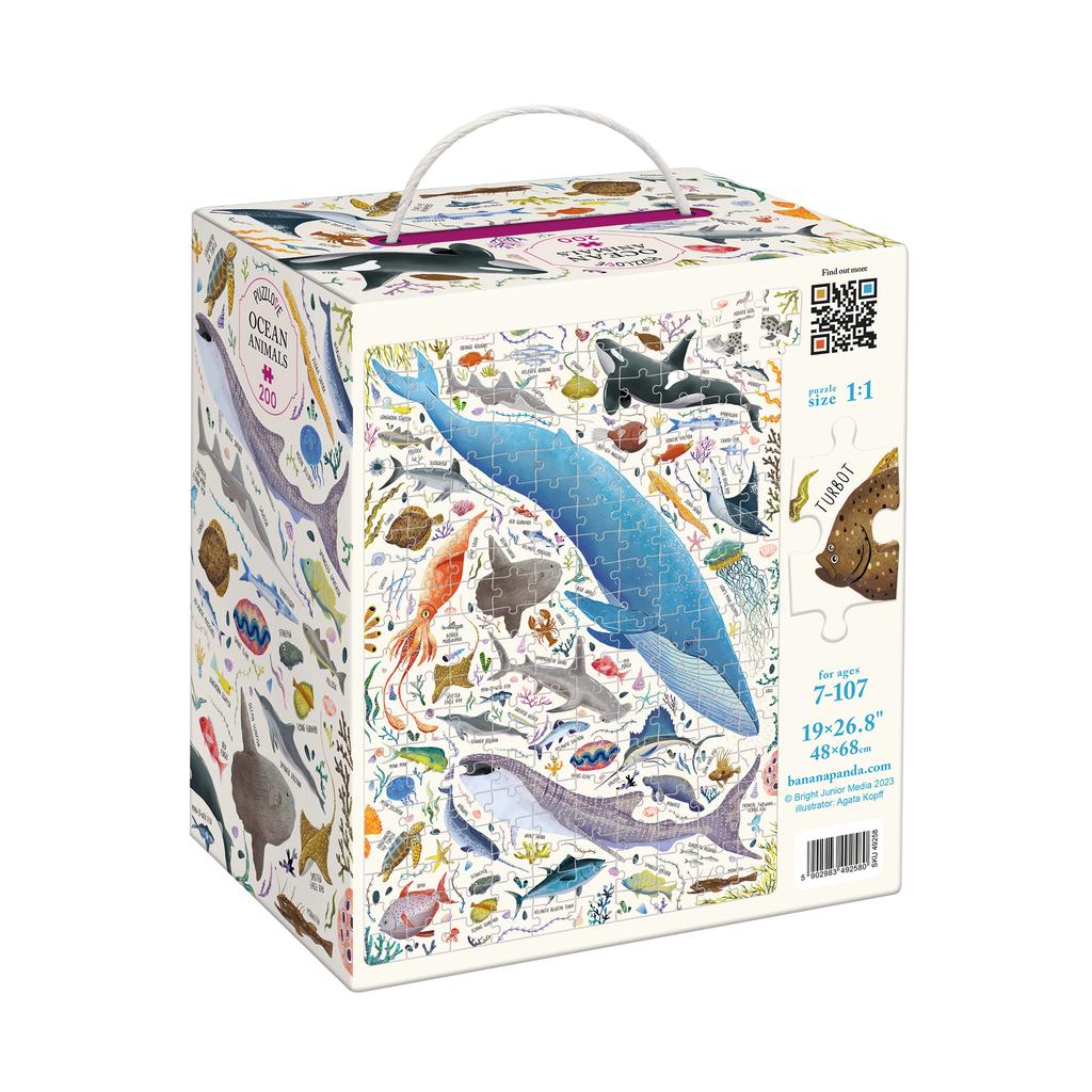 Puzzlove. Ocean animals (200 pcs)