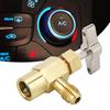 R134A Female Thread 1 2ACME Air Conditioning Refrigerant Bottle Can Opener Valve Air Conditioning Tool