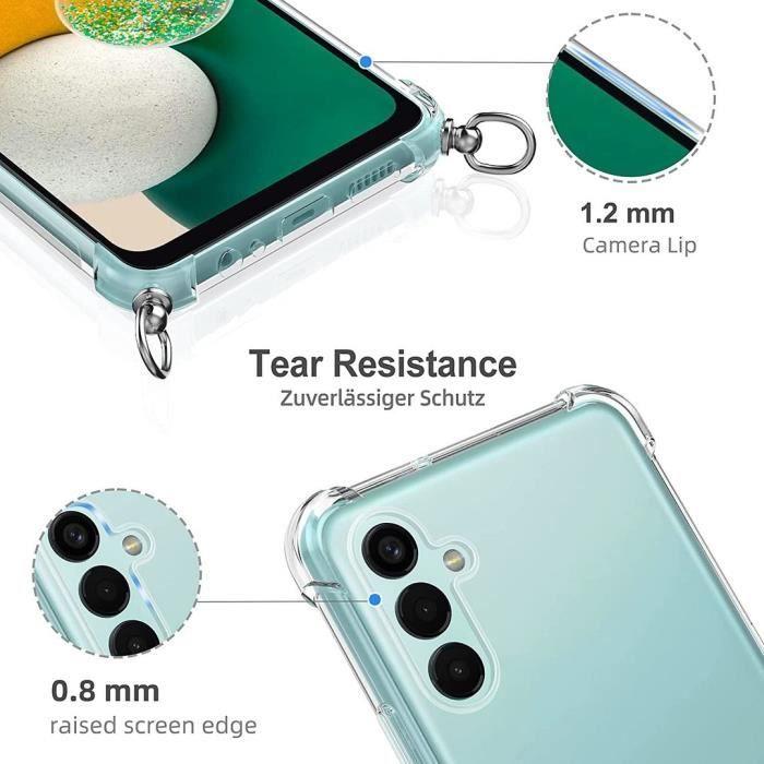 Coque - BOOLING - pour Samsung A13 5G - AntiChoc - Souple - Cordon de Serrage Vert