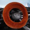 Winter Rabbit Plush Car Steering Wheel Cover: New Style Warm Non-slip Protection