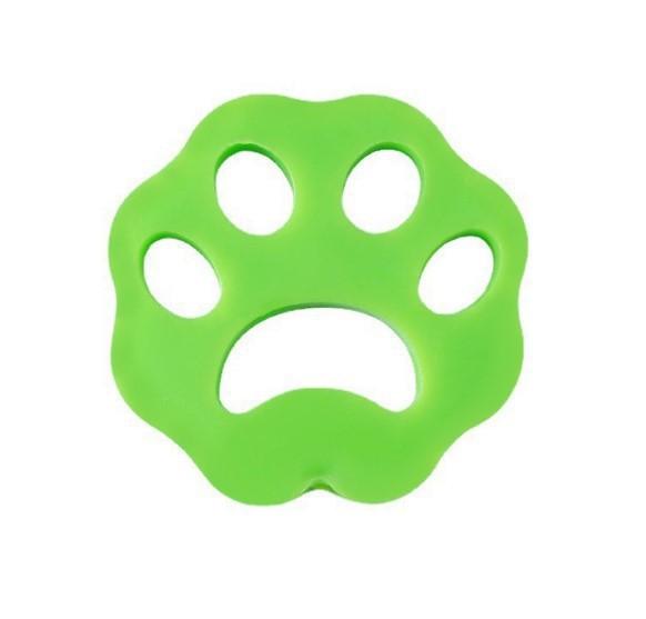Creative Cat Paw Shape Silicone Lint Roller Clothing Dust Remover Pet Hair Stick Tool Washable Double Side Hair Removal Silicone